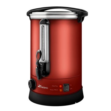 Tresko Grelnik za kuhano vino 6,8 l Rdeč