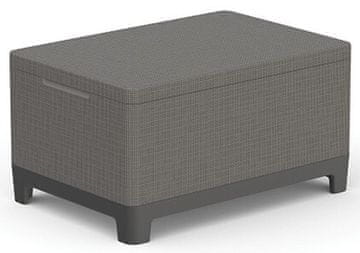 KETER vrtna miza Scandi Box, grafitna (270931)
