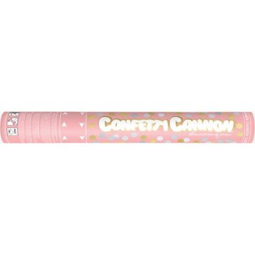 PartyDeco Konfeti za streljanje - kanon - 40cm zlati srebrni -