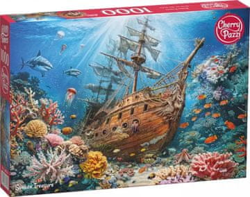 CHERRY PAZZI Potopljen zaklad Puzzle 1000 kosov