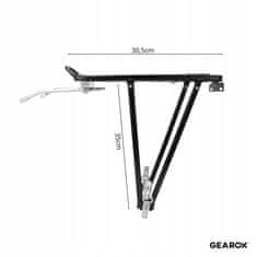 Korbi Ojačan aluminijast zadnji prtljažnik 25 kg