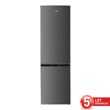 VOX electronics NF3210IXE kombinirani hladilnik E klasa, H:182 L, Z:71 L, srebrn