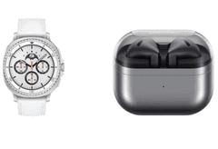 Samsung Galaxy Watch8 Classic pametna ura, 47mm, BT, bela + Buds3 slušalke, srebrne (SM-L500NZKAEUE - 3)