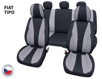 Cappa Avtoprevleke Perfetto TM Fiat Tipo črna/siva