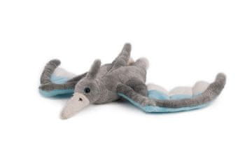 TRIGON Pterozaver dinozaver pliš 29x18cm siv 0m+