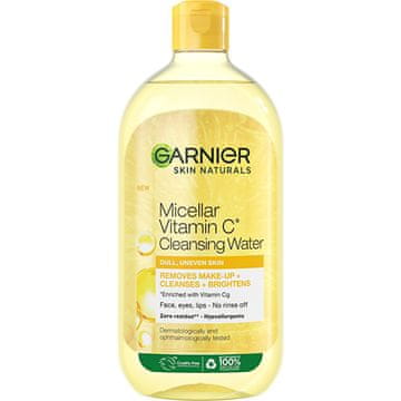 Razjasnjujoča micelarna voda z vitaminom C* Skin Naturals (voda za čiščenje) 700 ml