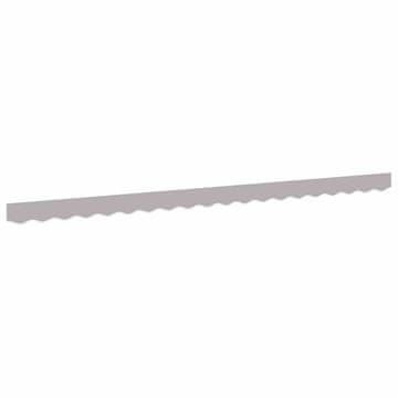 Vidaxl Zamenjava senčila za awning Svetlo siva 4,5 m Poliester