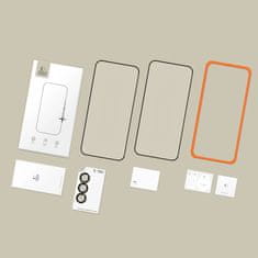 Tech-protect Easy Set 3x zaščitno steklo za Samsung Galaxy S26, črno
