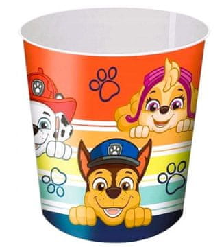 eoshop Koš za smeti Tačke na patrulji 5 l, plastičen, 21 cm