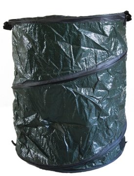 eoshop Zložljiva košara za vrtne odpadke PE, 45×55/50×65 cm, 3 ročaji