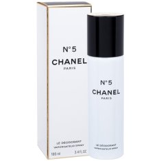 Chanel N°5 deodorant v spreju brez aluminija 100 ml za ženske
