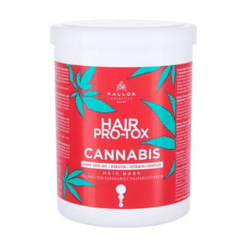 Kallos Hair Pro-Tox Cannabis maska za poškodovane lase