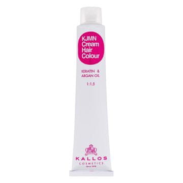 Kallos KJMN Cream Hair Colour Keratin & Argan Oil trajna barva za lase z arganovim oljem in keratinom 100 ml