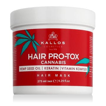 Kallos Hair Pro-Tox Cannabis maska za poškodovane lase