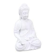Northix Figura Buda, 30 cm, poliresin, dekorativna, odporna na vremenske vplive