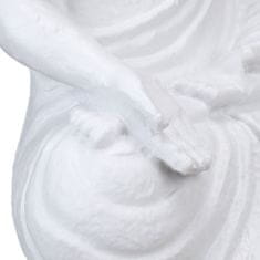 Northix Figura Buda, 30 cm, poliresin, dekorativna, odporna na vremenske vplive