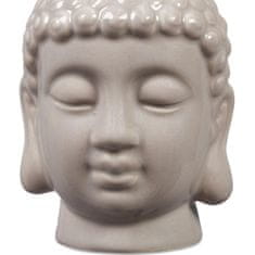Northix Držalo za čajne svečke Buddha, keramično, meditativni dizajn