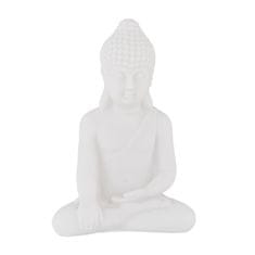 Northix Figurica sedečega Bude, 17 cm, trpežna smola, miren dizajn