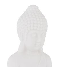 Northix Figurica sedečega Bude, 17 cm, trpežna smola, miren dizajn