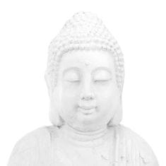 Northix Figura bele Bude, 70 cm, poliresina, odporna na zmrzal