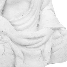 Northix Figura bele Bude, 70 cm, poliresina, odporna na zmrzal