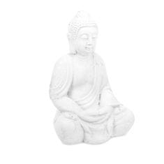 Northix Figura bele Bude, 70 cm, poliresina, odporna na zmrzal