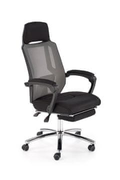 Halmar Pisaniški Stol Freeman z TILT Mehanizmom, Črn/Siv