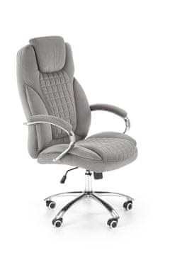 Halmar Ergonomski Pisarniški Stol KING 2, Siva Barva