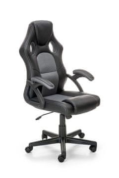 Halmar Ergonomski pisarniški stol BERKEL, črno-siva kombinacija