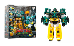 Alpha Group Quantum Heroes Dinoster Stego Tron robot veliki raptor, 2v1