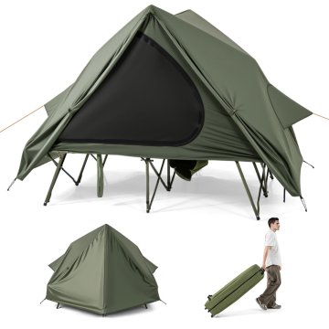 Northix Kamping šotor z posteljo za 2 osebi 204x128x161 cm