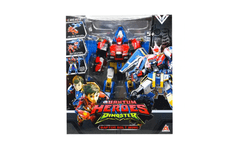 Alpha Group Quantum Heroes Dinoster Raptor Bolt Wing robot, 2v1