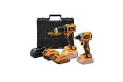 Villager akumulatorski set orodja Fuse VLP 5121 in VLP 6420 (088700)