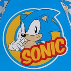 Sonic the Hedgehog SONIC Modri otroški dežnik za dečka, zložljiv, prozoren, samodejni