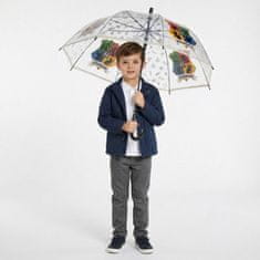 sarcia.eu Harry Potter HOGWARTS otroški dežnik za dečka, zložljiv, prozoren, samodejni dežnik