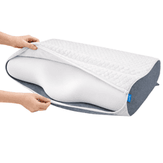 AureliaDream Prevleka za ergonomski vzglavnik 50x30x11 cm, hipoalergena prevleka za vzglavnik AureliaPillow, izjemno zračna, udobna, pralna in z zadrgo za lažje snemanje, PillowCase