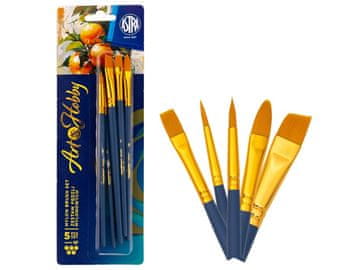 Astra Komplet profesionalnih najlonskih čopičev Astra Art&Hobby - 5 kosov (2,6,8,10,12), 315024011