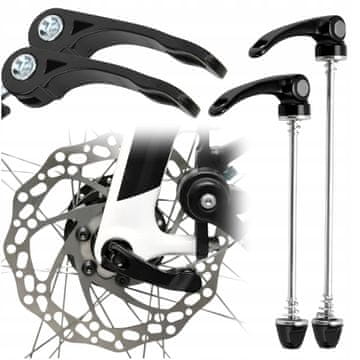 Korbi Set hitrozapiralcev za pesto 2 kos, črn