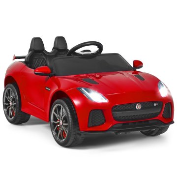 Northio 12V električni otroški avto z daljinskim upravljalnikom MP3 in žarometi rdeč