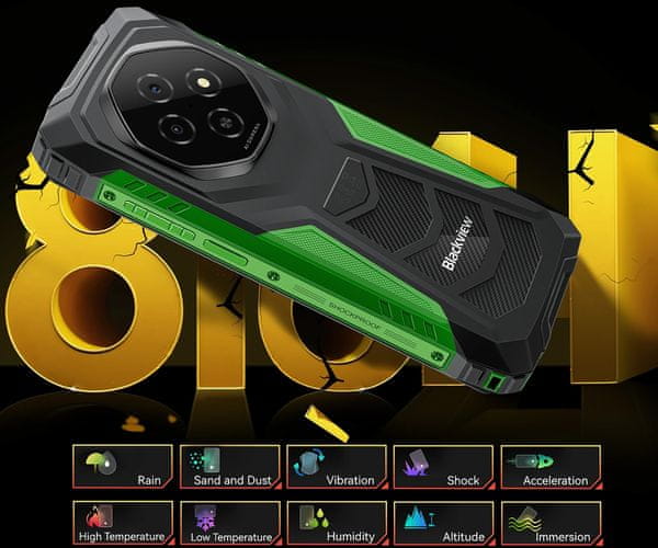 Blackview FORT 1: Robustnost in zmogljivost