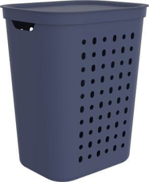 Rotho Košara za perilo JONA 55L modra - Švicarska kakovost Rotho