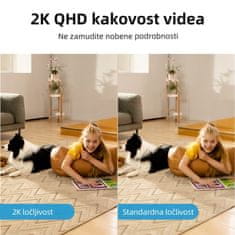 Aosu P1 Pro notranja kamera, 4MP, WiFi, s 360° sledenjem (C2P)