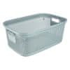 keeeper Pravokoten koš za čisto perilo 53 x 34,5 x 22,5 cm, moder, 41 l