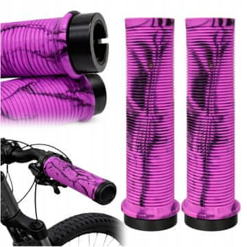 Korbi Gearox gumijasti ročaji za krmilo, vijolični