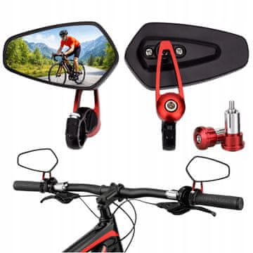 Korbi Kolesarska vzvratna ogledala 360° 2 kosa