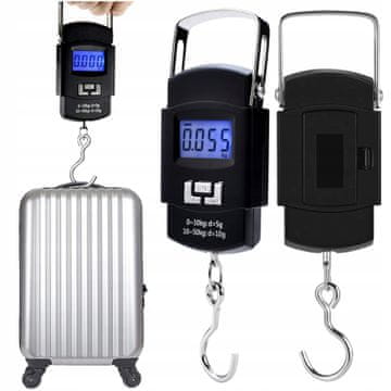 Korbi Elektronska tehtnica za prtljago 50 kg