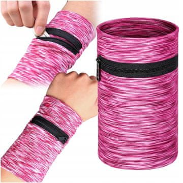 Korbi Korbi športna zapestna denarnica z zadrgo, raza