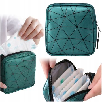 Korbi Mini vodoodporna torba za vložke, zelena