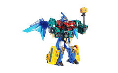 Alpha Group Quantum Heroes Dinoster Metatron robotski set, 4v1