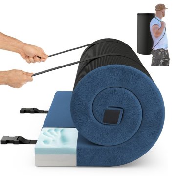 Northix Kamp vzmetnica iz spominske pene 188x78 cm nepremočljiva 6.5cm